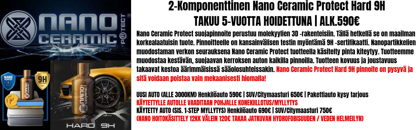 Nano Ceramic protect Jyväskylä | Jytypesu Oy